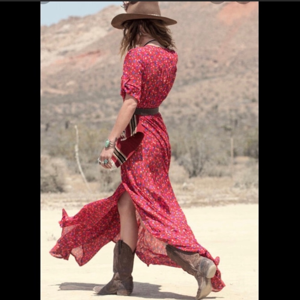Spell Rambling Rose Gown - Picture 9 of 11